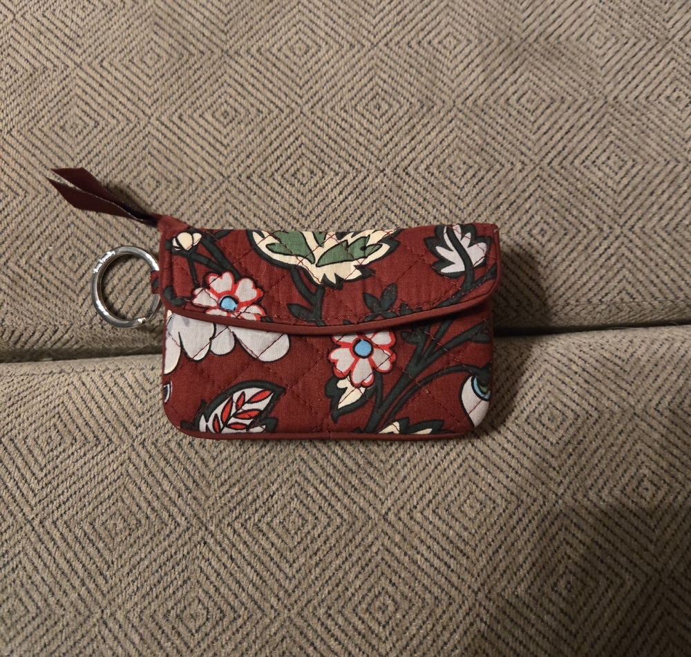 Vera Bradley Red Floral Wallet